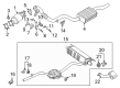 Diagram for Audi SQ7 Exhaust Pipe - 4M0-253-682-BH