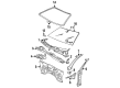 Diagram for Audi Cabriolet Dash Panel - 8A1-805-431-E