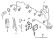 Diagram for Audi Q5 Parking Assist Sensor - 4M0-907-566-B