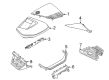 Diagram for Audi e-tron GT Grille - 4J3-819-701-6PS