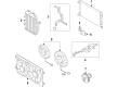 Diagram for Audi Radiator fan - 1K0-959-455-ET