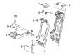 Diagram for Audi RS6 Avant Seat Cushion - 4K0-885-873-D-2X3