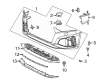 Diagram for Audi S5 Bumper Cover - 8W6-807-065-AD-GRU
