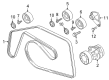 Diagram for Audi A8 Quattro Drive Belt - 059-903-137-BA