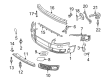 Diagram for Audi RS4 Grille - 8E0-807-682-E-3FZ