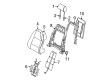 Diagram for Audi Seat Switch - 8E0-881-671-A-24S