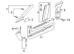 Diagram for Audi A3 Pillar Panels - 8P4-867-240-4PK