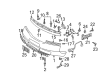 Diagram for Audi Grille - 4B0-807-681-D-3FZ