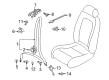 Diagram for Audi A5 Seat Belt - 8F1-857-705-AD-V04