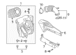 Diagram for Audi A4 Air Filter - 8W0-133-843-E