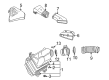 Diagram for Audi Allroad Quattro Air Duct - 078-129-627-AA