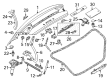 Diagram for Audi Trunk Lock Cylinder - 107-827-573-AC