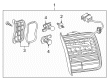 Diagram for Audi S8 Back Up Light - 4E0-945-094-J