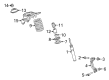 Diagram for Audi Q5 Shock Absorber - 8R0-413-031-G
