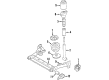 Diagram for Audi A6 Strut Housing - 4B0-513-032-D