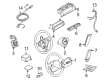 Diagram for Audi Clock Spring - 4D0-951-543-D