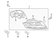Diagram for Audi SQ5 Sportback Car Bulbs - N-105-915-01