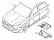 Diagram for Audi e-tron S Sportback Body Control Module - 4KR-907-468-E