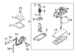 Diagram for Audi A3 Shift Linkage Boot - 8X0-863-278-A-1KT