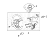 Diagram for Audi A4 Steering Wheel - 8E0-419-091-AS-1ZH