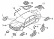 Diagram for Audi Subwoofer - 4N0-035-412-B