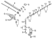 Diagram for Audi Q3 Windshield Washer Nozzle - 8U0-955-985