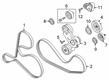 Diagram for Audi S8 Timing Belt Idler Pulley - 06M-260-938-J
