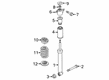 Diagram for Audi A7 Sportback Strut Housing - 4K0-513-035-AA