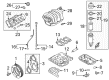 Diagram for Audi Oil Pan Baffle - 06E-103-623-H