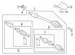 Diagram for Audi TT RS Quattro CV Boot - 3Q0-498-203-A
