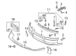 Diagram for Audi S4 Bumper Cover - 8E0-807-103-AS-GRU