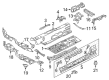 Diagram for Audi Floor Pan - 5Q0-803-206-A