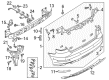 Diagram for Audi A3 Quattro Bumper Cover - 8V5-807-067-GRU