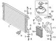 Diagram for Audi SQ5 Sportback Radiator Support - 80A-805-202-A