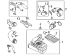 Diagram for Audi A3 Grille - 3C0-129-668-A