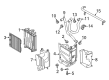Diagram for Audi A3 Quattro Grille - 5Q0-121-557-A