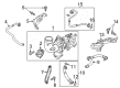 Diagram for Audi A6 Turbocharger - 06L-145-874-D