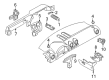 Diagram for Audi TT Grille - 8N0-819-475-01C