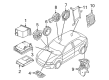 Diagram for Audi A3 Car Speakers - 8P0-035-362-B