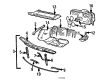 Diagram for Audi Radiator fan - 323-959-455-A
