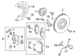 Diagram for Audi Brake Pads - 5Q0-698-151-K