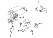 Diagram for Audi Clock Spring - 1J0-959-654-M