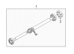 Diagram for Audi Drive Shaft - 5N0-521-101-N