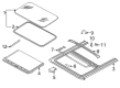 Diagram for Audi Sunroof - 8D0-877-071-A