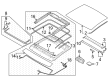 Diagram for Audi S3 Air Deflector - 2G0-877-651-A