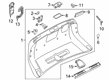 Diagram for Audi Q6 e-tron Door Lock Switch - 85E-959-831-D-NV6