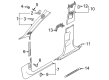Diagram for Audi RS5 Sportback Pillar Panels - 8W8-867-234-F-V48