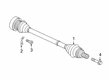 Diagram for Audi e-tron Quattro Axle Shaft - 4KE-501-204-D