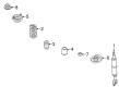 Diagram for Audi A4 Strut Housing - 8D0-413-031-BD