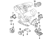 Diagram for Audi 90 Engine Mount - 8A0-399-151-D